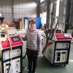 Mild Steel Handheld Laser Welding Machine Continuous Laser Beam Adjustable