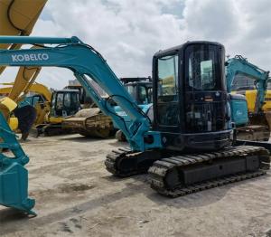China SK55SRX Second-Hand Good condition Kobelco Excavators 5260kg with 0.12m³ Bucket capacity factory