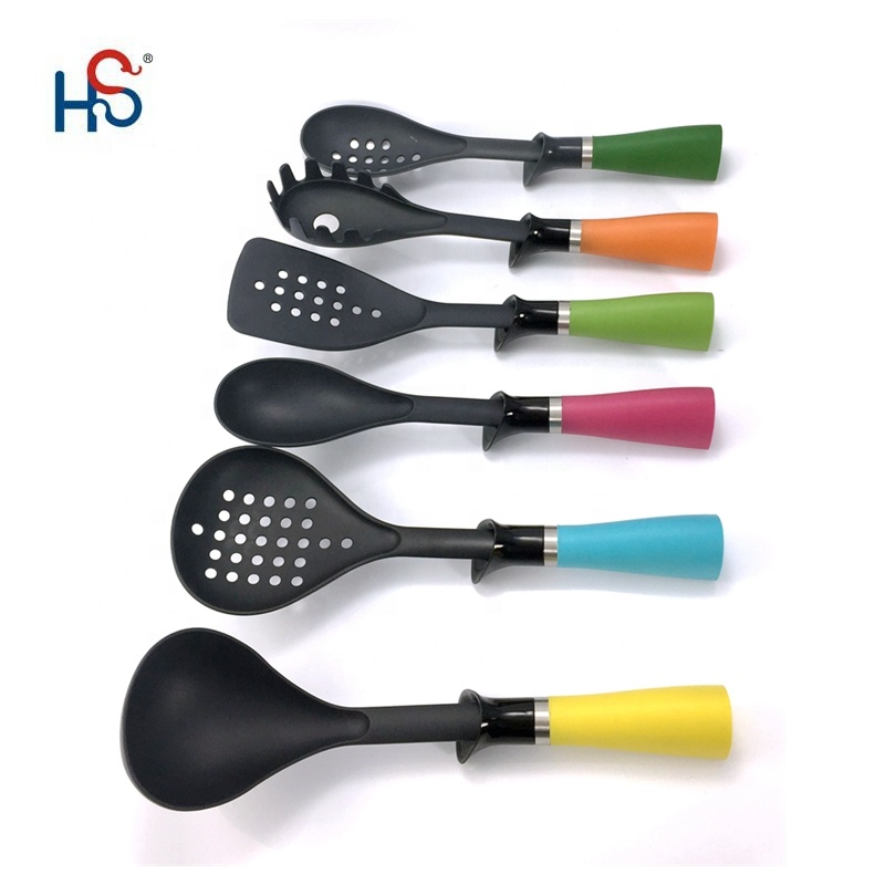 Non-Stick Cooking Tools Set 7 Piece Nylon Utensils for Effortless Cooking Experience