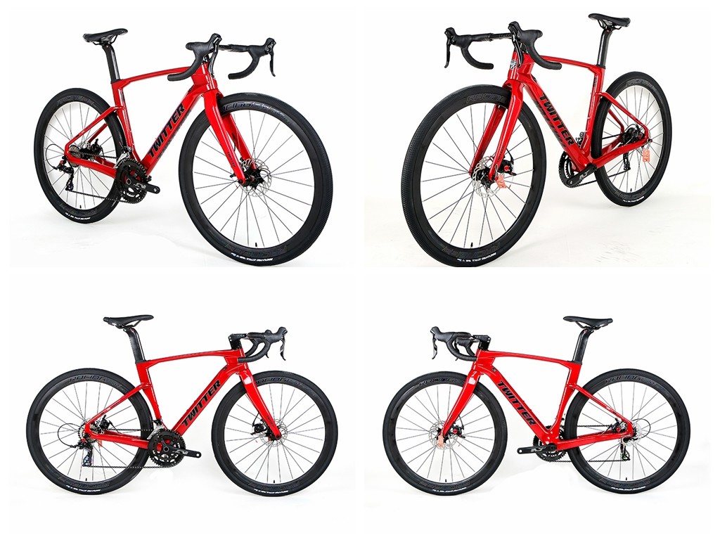 PU Belt 51cm Frame Carbon Road Bike GRAVEL V3 Disc Thru Axle 700×38C RS Hubs