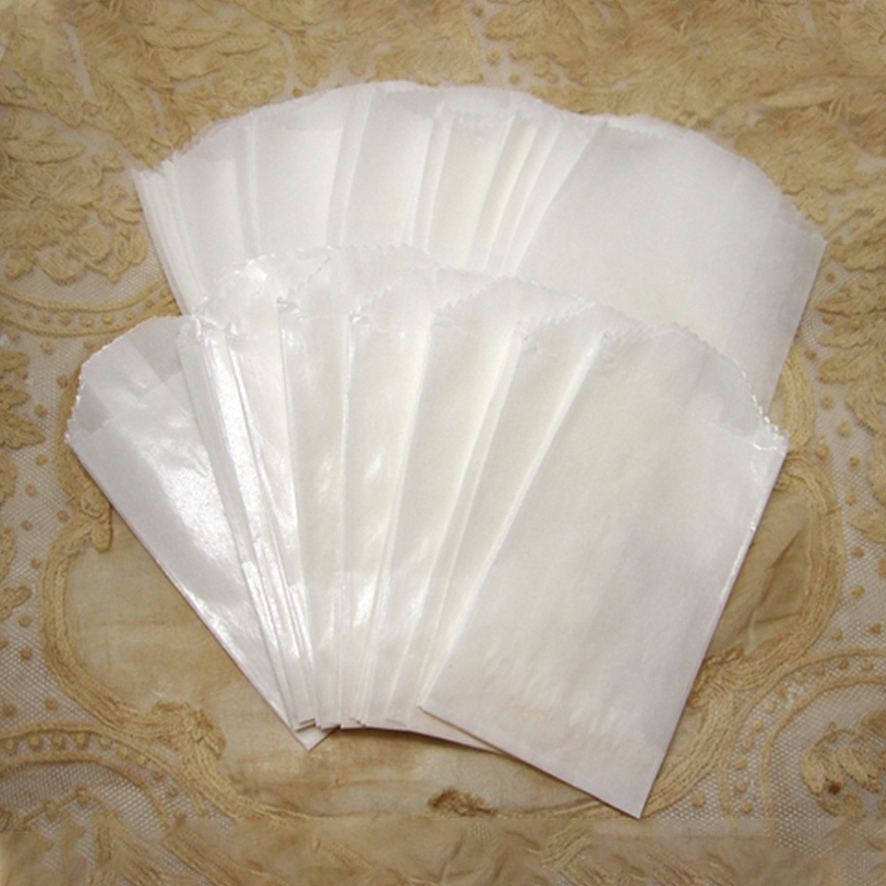 100% Recycled Glassine Bags