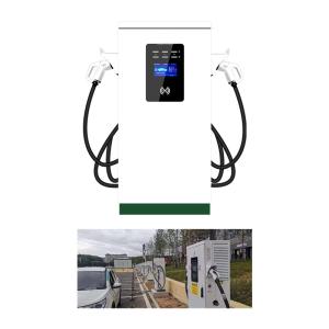 China 22kw Dual USB Car EV Chargers Fast Charging White ODM factory
