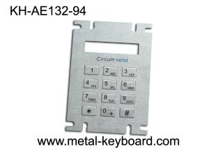China Customized Metal Panel Mount Keypad in 3x4 Matrix for LPG Filling Station factory
