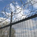 Dia 500mm BTO-22 Razor Barbed Wire Airport Security Fence 1.8*30m