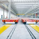 Heat Resistant Battery Powered Carts Industrial , Painting Line Material