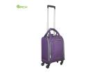 Spinner Wheels USB Port Trolley Underseat Luggage Bag