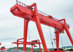 China 10 Ton Small Wheel MG Type Girder Gantry Crane With Driving Motor 5-15M/MIN Lifting Speed factory
