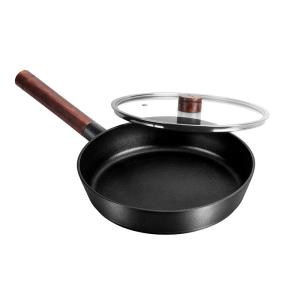 China ILAG Coating Aluminum Stir Frying Pan Less Oil Scratch Resistant factory