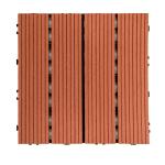 Residential Outdoor Wood Deck Tiles Multi Functional lightweight