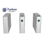 SUS304 Access Control Turnstile Gate Optical Stainless Steel Waist Height