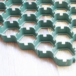 China 6 Quantity per Square Meter Plastic Roll Driveway Geocell Ground Grid for Parking Lot factory
