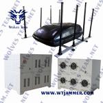 500W High Power Military Vehicle Bomb Jammer Portable Cell Phone RF Signal