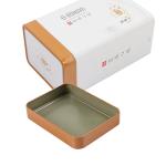 Hot Stamping White Tinplate Metal Tea Canister 30ml To 300ml