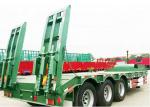 FUWA Six Axis Low Bed Semi Trailer 11.00R20 Gooseneck Tractor Trailer