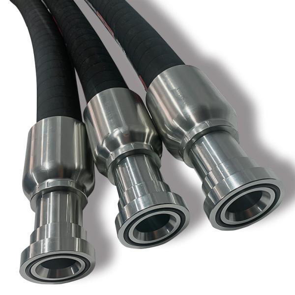 6mm-300mm High Pressure Hydraulic Hose With NBR Synthetic Rubber Cover Product