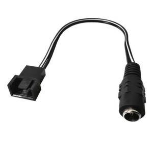China 12V Female DC Plug to 3 4 Pin PC Case Fan Power PWM Adapter Extension Cable factory