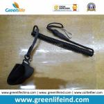 Tactical Pistol Full Extention Coiled Cord Lanyard Secure Gun Dropping