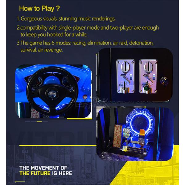 42" Lcd Monitor Simulator Racing Arcade Machine Coin Operated Games