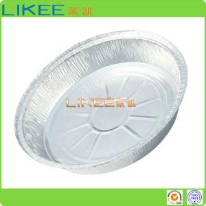 China Disposable Oval Aluminum Tray Food Box Nontoxic Aluminium Foil Trays factory