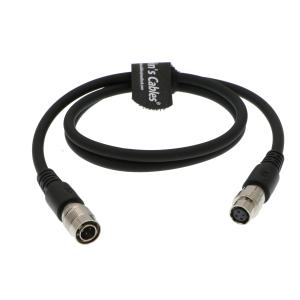 China HR10A-7R-4S Hirose 4 Pin Female To 4 Pin Male Cable For Power Source factory