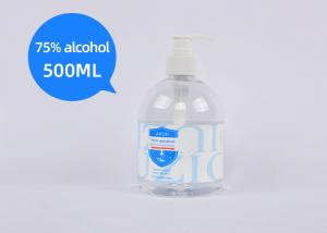 China Self Protective Sterlization Liquid Hand Sanitizer Gel With Pump / Antiseptic Hand Gel factory