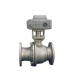 AC220V DN15 - DN250 Electric Control Valve Stainless Steel Water Flow Rate