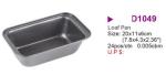 non-stick Carbon Steel rectangle Baking cake Pan toast bread Mold loaf pan