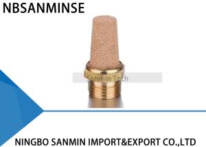 China Silencer Type Muffler Brass Exhaust Pneumatic Air Fittings Accessories factory
