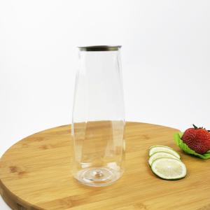 China 500ml Plastic Water Bottle, Diamond Shape, Food Safe BPA Free Storage Containers/Juice Bottles for Cereal, Flour, Sugar factory