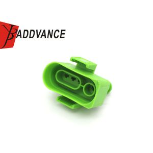 3A0973334B 4 Pin Green Male O2 Oxygen Sensor Connector For Wire Harness