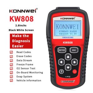 MS509 Cheap Konnwei OBD2 Car Scanner Diagnostic Tool with Spanish