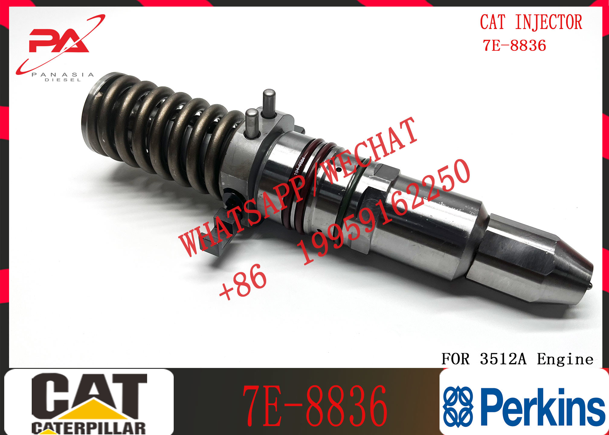 Diesel Fuel Injector 4P9077 0R-2921 0R-2925 7C-9576 7E-6048 7C-2239 7C-4174 7E-3384 7C-9577 7E-8836