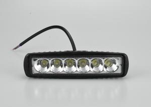 China Single Row LED Light Bar High Bright 18 Watt 1000 Lumen Eco - Friendly factory