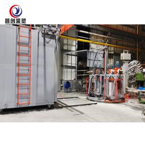 China Plastic Bucket Rotational Molding Equipment / Oven Water Tank Manufacturing Machine factory