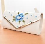 Women's floral embroidery evening bag clutch bag handbag retro national wind