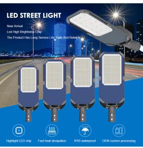 China Eco-Friendly DIA-Casting Aluminum High Power LED Street Light 50w/100w/150w/200w/250w factory