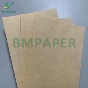 China 40gsm 45gsm Brown Heat-resistant Greaseproof Paper For Baking factory
