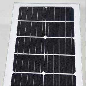 China 140LM/W 100W LED Solar Street Light with IP66 Waterproof Rating and Bridgelux LED Chip factory