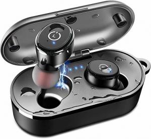 China  				Amazon Top Sell Bluetooth 5.0 Wireless Earbuds Ipx8 Waterproof Tws Stereo in Ear Headphones (Built in Mic, with Wireless Charging Case) 	         factory