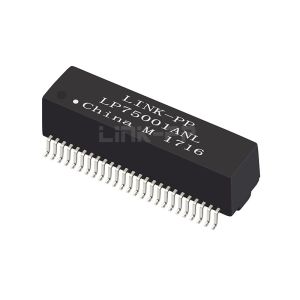 LP75001ANL Dual Port 2.5G BASE-T 50 Pin SMD Ethernet Transformer Modules