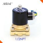 2W-160-15 Water Solenoid Valve Low Voltage Fuild Temperature Below 80°C