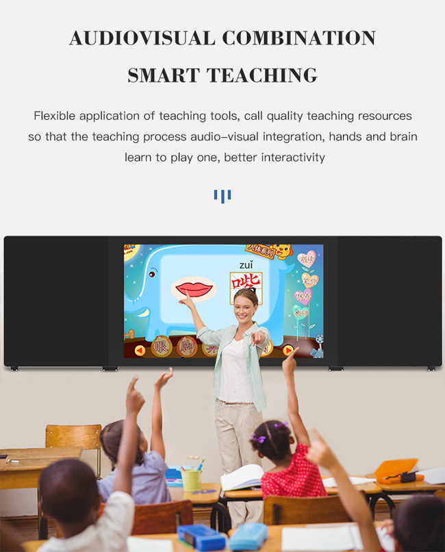 AC100V Intelligent Blackboard 86 Inch Nano Interactive Whiteboard