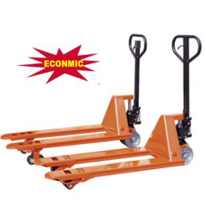 China 2T 1000mm Fork Length Manual Hydraulic Pallet Lifter Moving Equipment factory