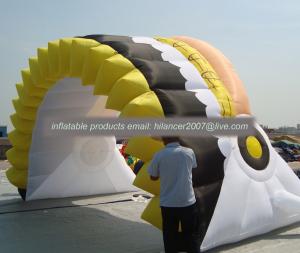 China chief Inflatable Sport Tunnel / Inflatable Tunnel Rental / Football Helmet factory