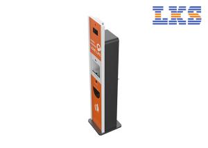 China Vertical Face Recognition Temperature Infrared No Touch Digital Thermometer factory