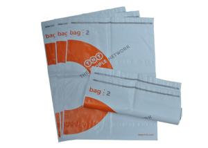 China Oil Resistant Self Sealing Poly Mailers ISO9001 Certification White Color factory