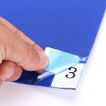 36" 45" Disposable Sticky Mat Water Based Acrylic Blue For Clean Room