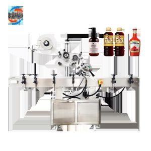 China Factory Wholesale Custom Multi-function Fast Speed High Efficiency Automatic Labeling Machine for Flat Labeling factory