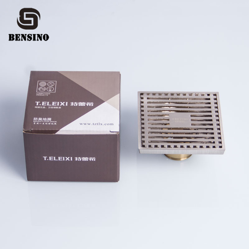 100mm*100mm Brass Floor Drain Mesh Strainer