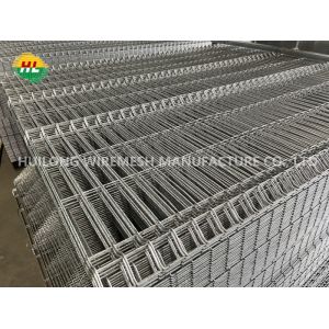 Galvanized 50*150 3d Curved Wire Mesh Fence Welded